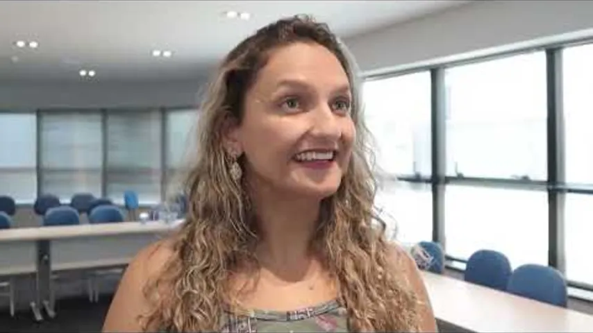 Depoimento de aluna sobre a oratória no plenário